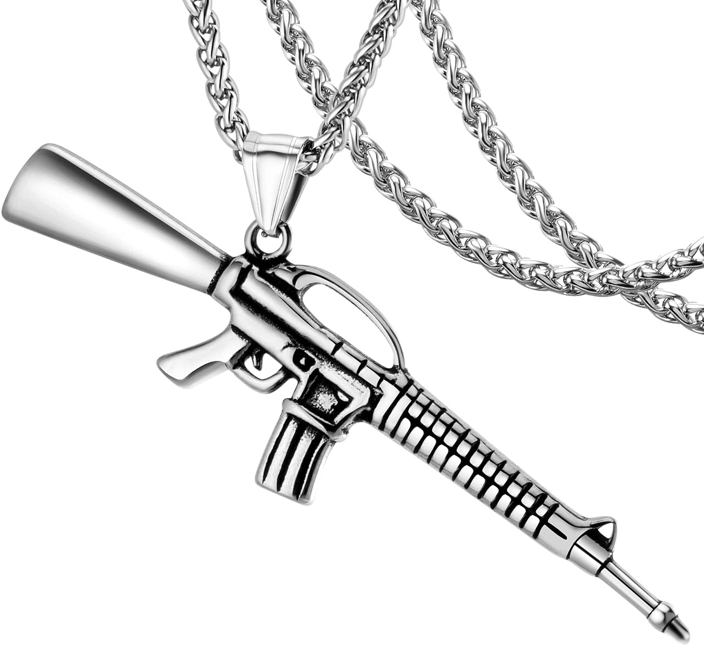 phenomenon　ライフル型ネックレス　シルバー phenomenon ライフル型ネックレス シルバー